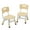 Yellow, variant on Kids Chairs - 3 Level Height Adjustable Plastic Preschool Chairs with Non-Slip Pads, Max Load 180 Lbs, Durable, Lightweight Nursery Seats for Daycare, Classroom & Home Use