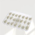 thumbnail image 3 of 1PC Dumpling Case Single-Deck Fresh-Care Dumpling Box for Home Restaurant Kitchen Store (21-Grid), 3 of 8