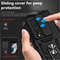 thumbnail image 4 of Estuche GANGXUN para Samsung Galaxy Z Fold 4, soporte giratorio 360°, estilo mecánico y magnético, 4 of 5