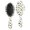 Excavator and Crane White Pattern, variant on Excavator and Triangle White Pattern Brush, Detangling Hair Brush,Oval Paddle Hair Brush, Smooth Handle Gifts for for Men Women Kids