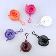 thumbnail image 4 of Wosthever Tubo de esnórquel plegable de silicona para hombres y mujeres, manguera de respiración húmeda enrollable portátil para natación y Deportes acuáticos Rosado, 4 of 6
