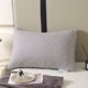 thumbnail image 1 of Núcleo de almohada de grado hotelero | Almohada de Cama de Soporte Suave | Tela ecológica | Relleno de felpa | Adecuado para personas que duermen boca abajo | Blanco Gris Azul | 48x74cm | 600g, 1 of 6