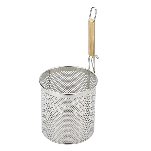 veasfak Noodle Colander Mesh Basket Dumplings Food Frying Home Kitchen Strainer 14cm