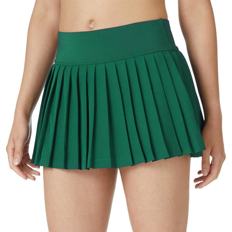 ■FILA■ Tennis Sorona Carat ShirtFS2TSH2302MLBE 1100FS2TSH2 Fila Women's Heritage Pleated Woven Tennis Skort Shorts