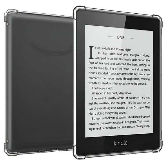 GJX Clear Case for 6" All New Kindle 10th Generation, Lightweight Silicone Slim Back Cover Skin Bumper for Kindle 10th Gen 2019, Clear