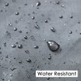 thumbnail image 3 of 1 Uds negro 188*63,5*99cm 210d cubierta para cortacésped protección contra la lluvia y el sol protección contra el polvo crema cubierta de deshierbe con bolsa, 3 of 5