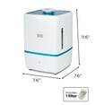 thumbnail image 7 of Black+Decker 5 Liter Ultrasonic Humidifier with Touch Panel Control, 7 of 7