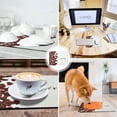 thumbnail image 3 of Coolmade Coffee Bar Mat,Under Coffee Maker mat,12"x16" Coffee Tray Mat Under Coffee Machine,Rubber Coffee Maker Mat,Under Appliance Mats,Silicone Hot Mats for Coffee Machine,Coffee Dish Drying Mat, 3 of 8