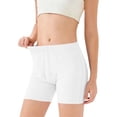 thumbnail image 2 of Vornjynx Girls Leggings Shorts 2 Pack Stretchable High Waist Classic Fit Summer Casual Dance Shorts Purple Size 9/10, 2 of 9