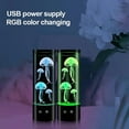 thumbnail image 5 of 9" Jellyfish Lamp, LED Jellyfish Tank Table Lamp,12 Color Changing Dimmable Aquarium Night Light for Home Decor & Christmas Birthday Gifts, 5 of 8