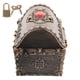 thumbnail image 5 of Cofre del tesoro pequeño Cofre pirata Cofre del tesoro vintage Cofre del tesoro pequeño con cerradura y llave, 5 of 5