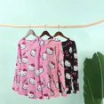 thumbnail image 4 of 2024 Nueva ropa de dormir de Sanrio Hellokitty para mujer Otoño e invierno Franela de terciopelo grueso Dibujos animados Invierno Ropa de hogar al aire libre S, 4 of 5