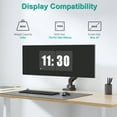 33 Monitor WALI VESA Bracket, Single Monitor Gas Spring Desk Mount, 35 inch Screen ...