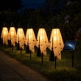 thumbnail image 6 of 6 Pack Solar Witch Ghost Stake Lights, Halloween Outdoor Indoor Decorations, 6 of 7