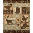 thumbnail image 2 of Mayberry Rugs Hearthside Desperado Western Rodeo Area Rug Multi 2'2" x 3'3" Novelty 2' x 3', 2 of 5