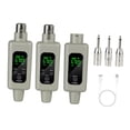 thumbnail image 3 of Kit de sistema inalámbrico con micrófono XLR Sistema de transmisión inalámbrico Micrófono XLR portátil 1 por 2, 3 of 9