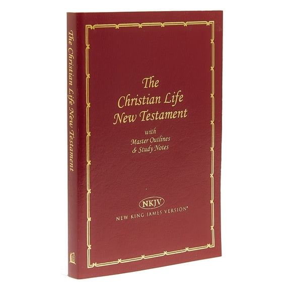Christian Life New Testament-NKJV: Master Outlines & Study Notes, (Paperback)