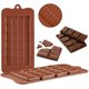 thumbnail image 4 of 3 uds moldes de silicona para dulces y Chocolate Waffle 24 rejillas sin Bpa, moldes de silicona 100% reutilizables y aptos para lavavajillas para dulces, 4 of 5