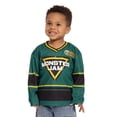 thumbnail image 2 of Monster Jam Toddler Boys Graphic Hockey Jersey with Long Sleeves, Sizes 12M-5T, 2 of 10