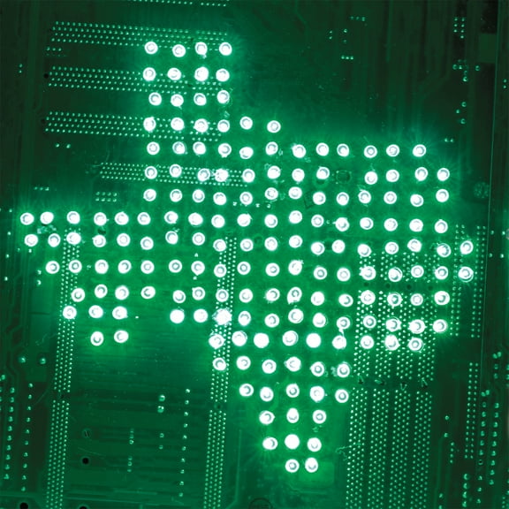 Playradioplay - Texas - Green/Silver - Music & Performance - Vinyl