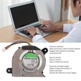 thumbnail image 3 of Replacement CPU GPU Cooling Fan Compatible for XPS 2020 13 9300 9310 0WX28K 0FRK0V, 3 of 7