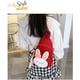 thumbnail image 3 of Hiflyer Shoulder Bag Sling Bag Chest Bag, Small Backpack Small Shoulder Bag, Kawaii Backpack Kawaii Backpack Shoulder Bag (Red), 3 of 5