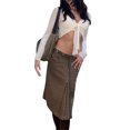 thumbnail image 3 of Liacowi Women Knit Cardigan Front Tie-up V Neck Long Sleeve Hollow Knitted Crop Smock Tops, 3 of 9