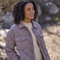 thumbnail image 6 of Free Country Women's Trailblazer Quilted Shacket Taupe Chill S, 6 of 6