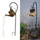 thumbnail image 5 of Regadera LED solar Cadena de luz Jardín al aire libre Arte Cascada Lámpara Decoración Cobre profundo Con soporte Cola Luz al aire libre, 5 of 8
