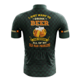 thumbnail image 2 of I Just Want To Drink Beer And Ignore My Old Man Problems Cycling Jersey - 3XL, 2 of 3
