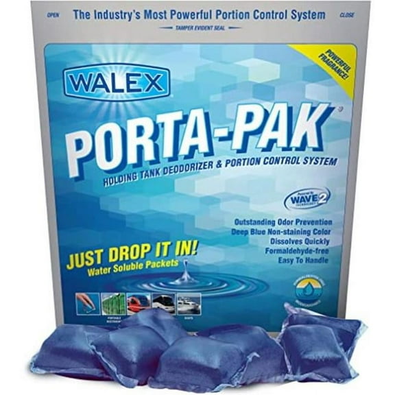 Walex Products WALPPSGBG Portapak Fresh Scent - Pack of 50