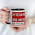 thumbnail image 3 of CafePress - 70Th Birthday Mug - 11 oz Ceramic Mug - Novelty Coffee Tea Cup, 3 of 3