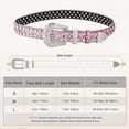 thumbnail image 3 of AWAYTR Women Rhinestone Belt- Western Cowgirl Sequin Diamond Bling Studded Belts for Jeans Pants, 3 of 5
