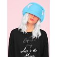 thumbnail image 2 of Life Is A Song Quote Sweatshirt Women -Smartprints Designs, Female 5X-Large, 2 of 4