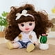 thumbnail image 1 of Muñeca de silicona para vestir, princesa, multiarticulada, desmontable, regalo para niñas, muñecas de 22 cm (8,6 pulgadas) para niñas de 3 a 6 años, muñecas pequeñas para bebés y niñas pequeñas, muñec, 1 of 9