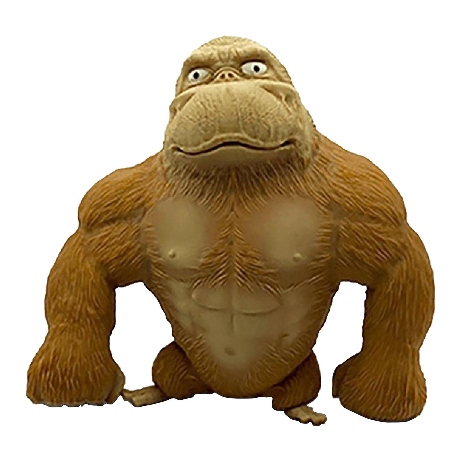 Squishy Monkey Anime Figurine Latex Monkey Gorilla Toy Jungle