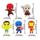 thumbnail image 4 of Figuras aleatorias de Anime de Marvel, Spiderman, Thor, pajitas reutilizables, decoración para fiesta de Navidad y Halloween, regalos navideños, suministros para fiestas, 6 uds., 4 of 4