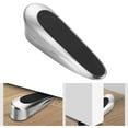 thumbnail image 4 of Tope de puerta de goma Fernando decorativo anticolisión Piso de seguridad plata, 4 of 8