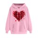 thumbnail image 1 of Fuera Del Hombro Manga Larga Tops para las Mujeres Impreso Sudadera con Capucha Cuello Redondo Sudadera Casual, Invierno Cálido Top para el Club de Trabajo Y el Uso Diario, 1 of 8