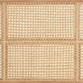 thumbnail image 5 of bali & pari Lainer Bayur Wood and Natural Bamboo BOHO Headboard, Queen Size, Natural Brown, 5 of 8