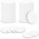 thumbnail image 1 of 55Pcs NFC TagsNTAG215 Stickers Chip Round NFC 215 Tag Rewritable NFC Coin Cards Compatible NFC Enabl, 1 of 5