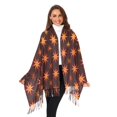 thumbnail image 2 of Winter Scarves for Women Red Stars Fashion Pashmina Shawl Wraps Long Blanket Scarf for Fall Spring, 2 of 10