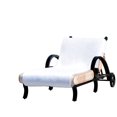 thumbnail image 1 of Linum Home Textiles CL00-SNP Standard Size Chaise Lounge Cover - White, 1 of 4