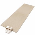 thumbnail image 2 of 2'x6' Rug Runners for Hallways Kitchen, Vintage Cream Non Slip Entryway Beside Floor Carpet Runner, Farmhouse Retro Beige Solid Color Washable Laundry Room Bedroom Throw Rugs Mat for Family Pet, 2 of 8