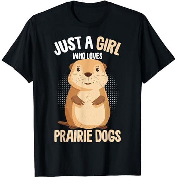 Prairie Dog Just a Girl who loves Prairie Dogs Kids T-Shirt