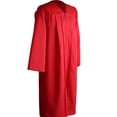 thumbnail image 5 of HOWPAY Unisex Adult Graduation Gown Cap and Tassel 2026 Set Graduation Robe for High School and College Lightweight Ceremony Outfit Red 57, 5 of 8