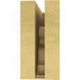 thumbnail image 4 of 4"W x 8"D x 8"H Classic Highland Rough Cedar Woodgrain TimberThane Corbel, Primed Tan, 4 of 6