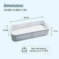 thumbnail image 4 of Floating Tray for Pool, Round Serving Tray for Swimming Pool Floats, for Hot Tub, Hot Spring, Beach Party, Pool Serving Drinks, Brunch (Brown, Small), 4 of 9