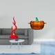 thumbnail image 2 of Figura De Llama De Resina Moderna Y Escultura De Calabaza De Cristal Para Dulces, Ideal Para Oficina, Patio, Estantería, Tarro De Galletas, Adorno De Regalo., 2 of 8