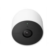 Google Nest 2 Megapixel Indoor/Outdoor Full HD Network Camera, Color, 1 Pack, Snow, White